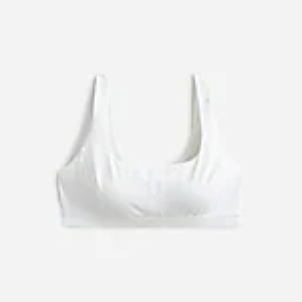 J. Crew CloudStretch scoopneck sports bra BD674